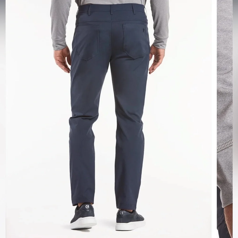 Public Rec Men’s Navy Blue Performance Pants Size 36x30 Athletic Fit
